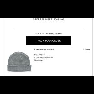 vans hat